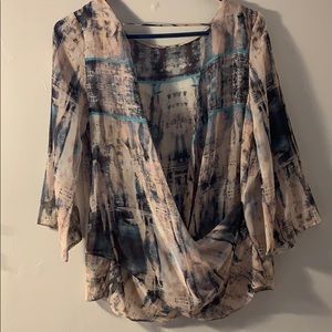 Open back, Sheer Top